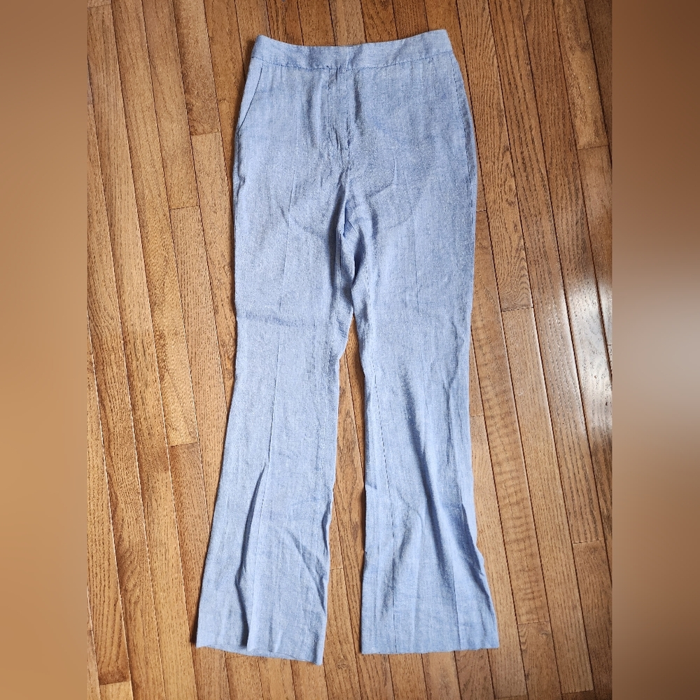 Zara Blue Pants - Picture 1 of 5